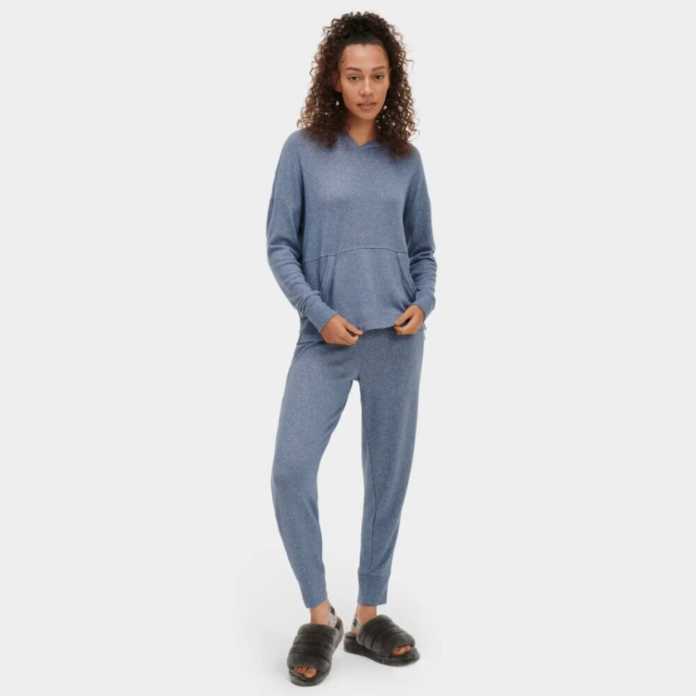 UGG Elettra Soft Lightweight Hoodie Lounge Minimalist Cozy Pajama